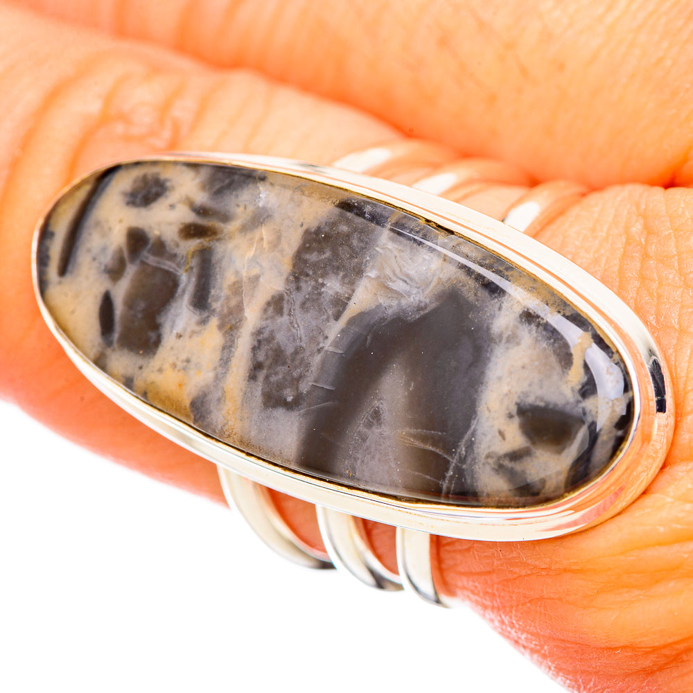 Tiger Dendrite Agate Rings handcrafted by Anasilvercos - RING115792