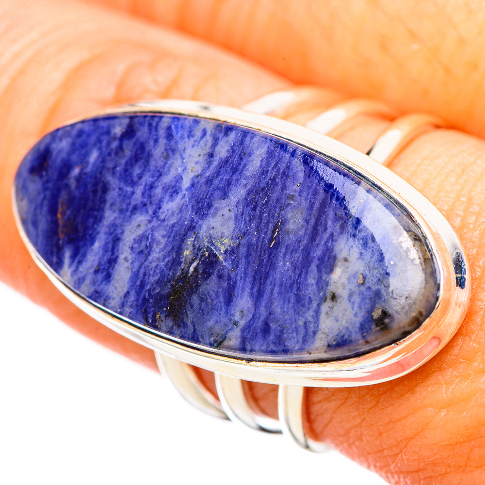 Sodalite Rings handcrafted by Anasilvercos - RING115819