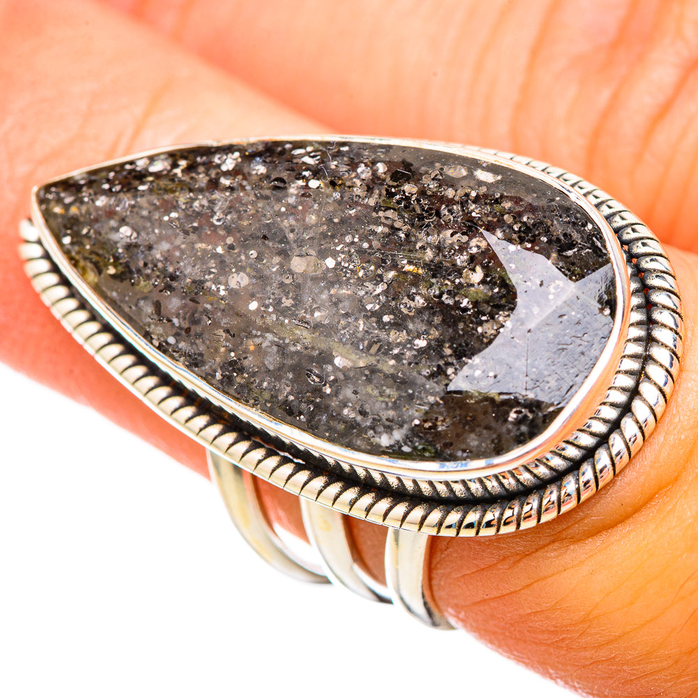 Lepidocrocite Quartz Rings handcrafted by Anasilvercos - RING115851