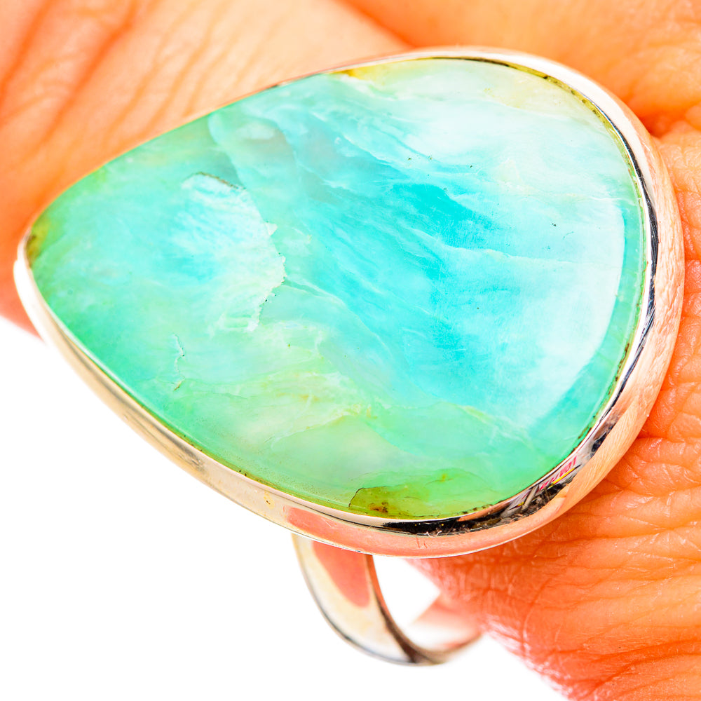 Peruvian Opal Rings handcrafted by Anasilvercos - RING115857