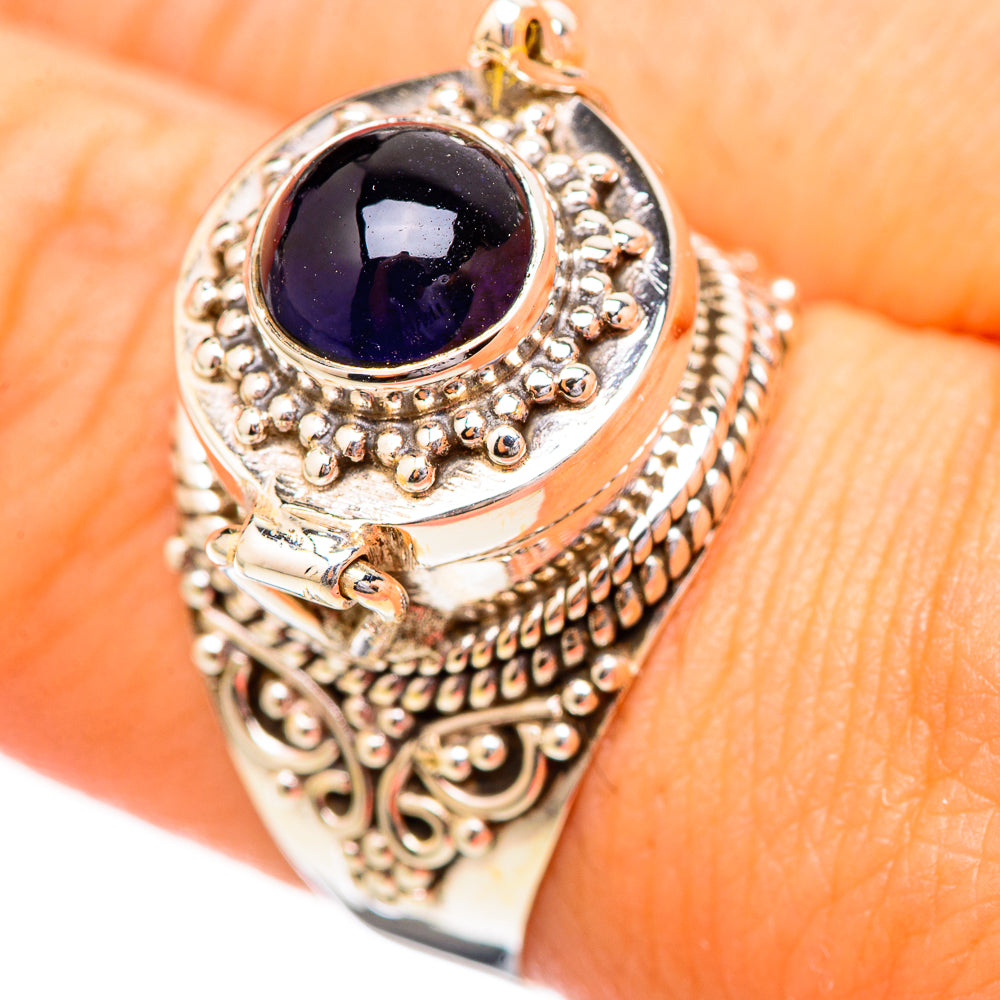 Black Onyx Rings handcrafted by Anasilvercos - RING115910