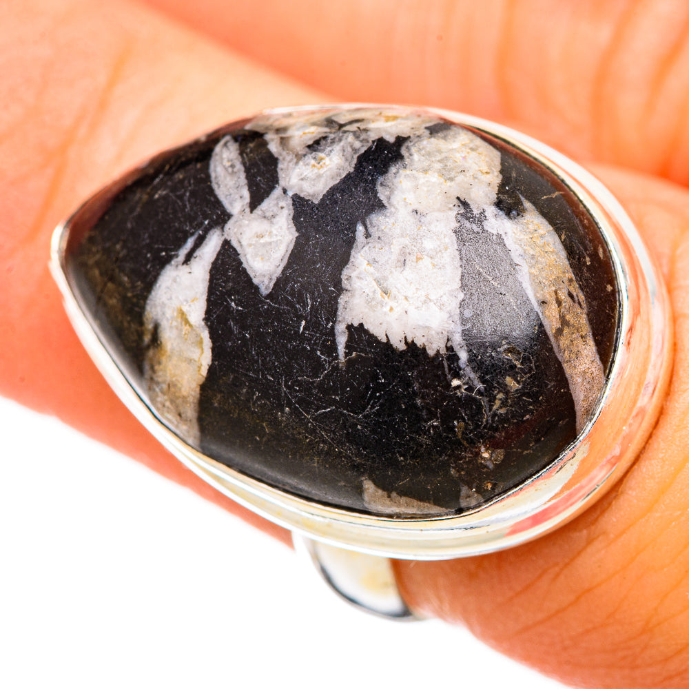 Chrysanthemum Stone Rings handcrafted by Anasilvercos - RING115913