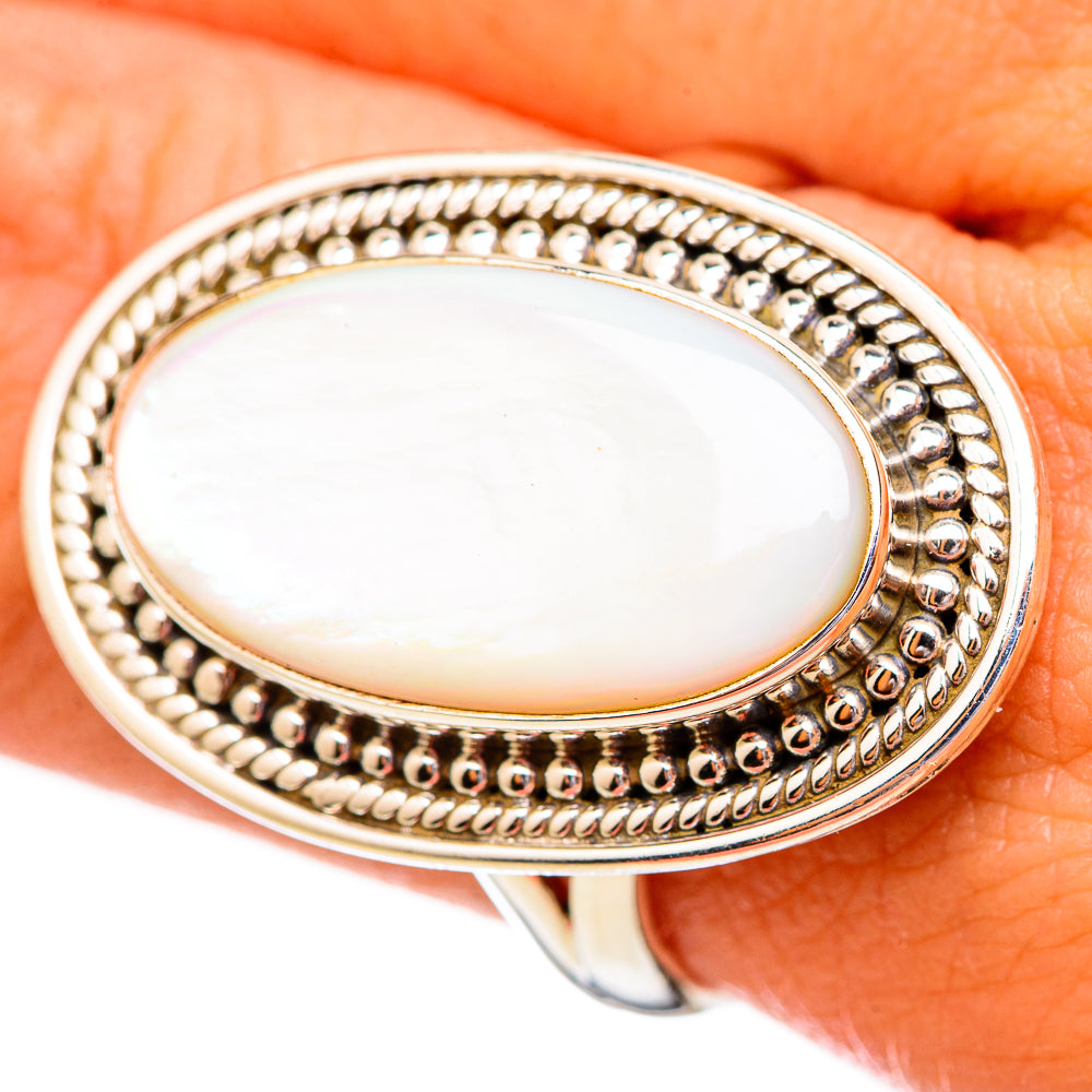 Moonstone Rings handcrafted by Anasilvercos - RING115916