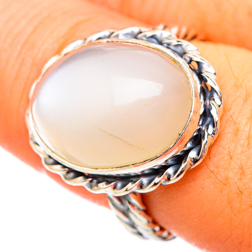 Moonstone Rings handcrafted by Anasilvercos - RING115943