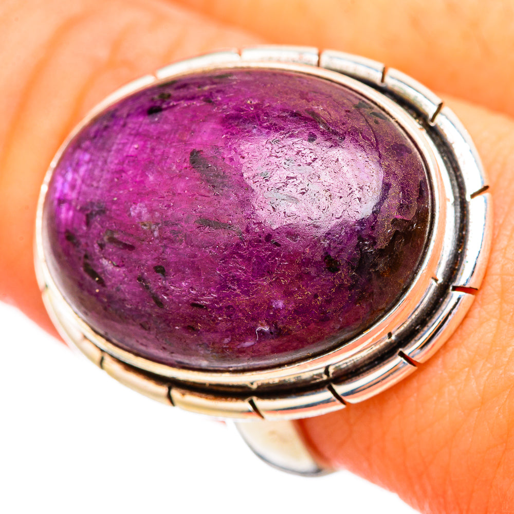 Russian Eudialyte Rings handcrafted by Anasilvercos - RING115957