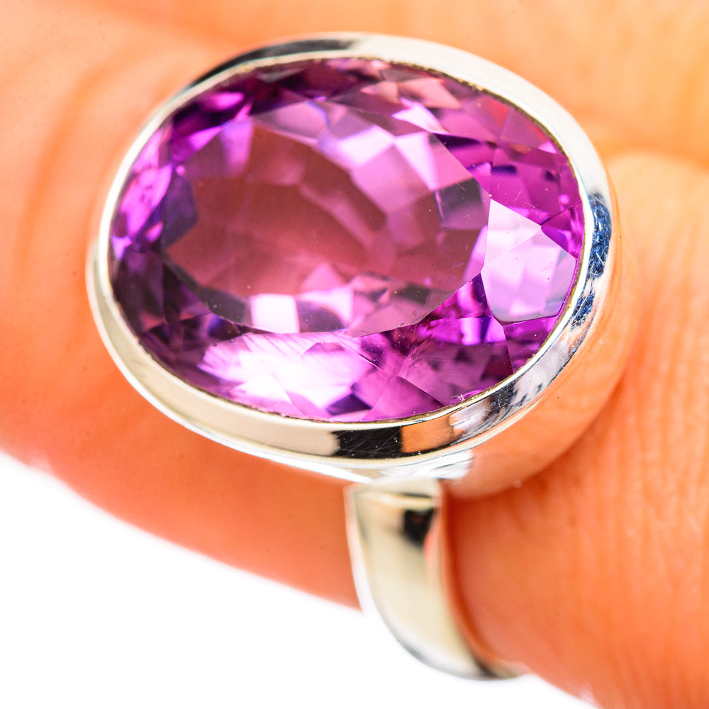 Amethyst Rings handcrafted by Anasilvercos - RING115963