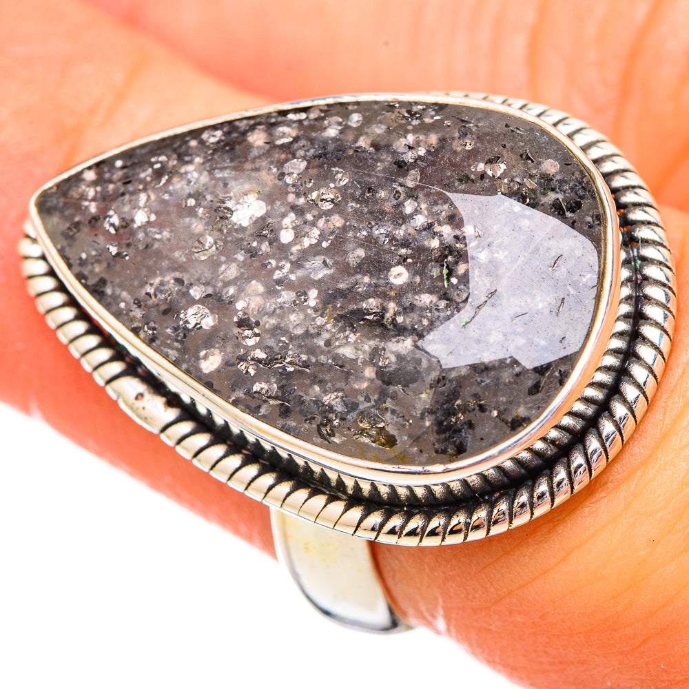 Lepidocrocite Quartz Rings handcrafted by Anasilvercos - RING115965