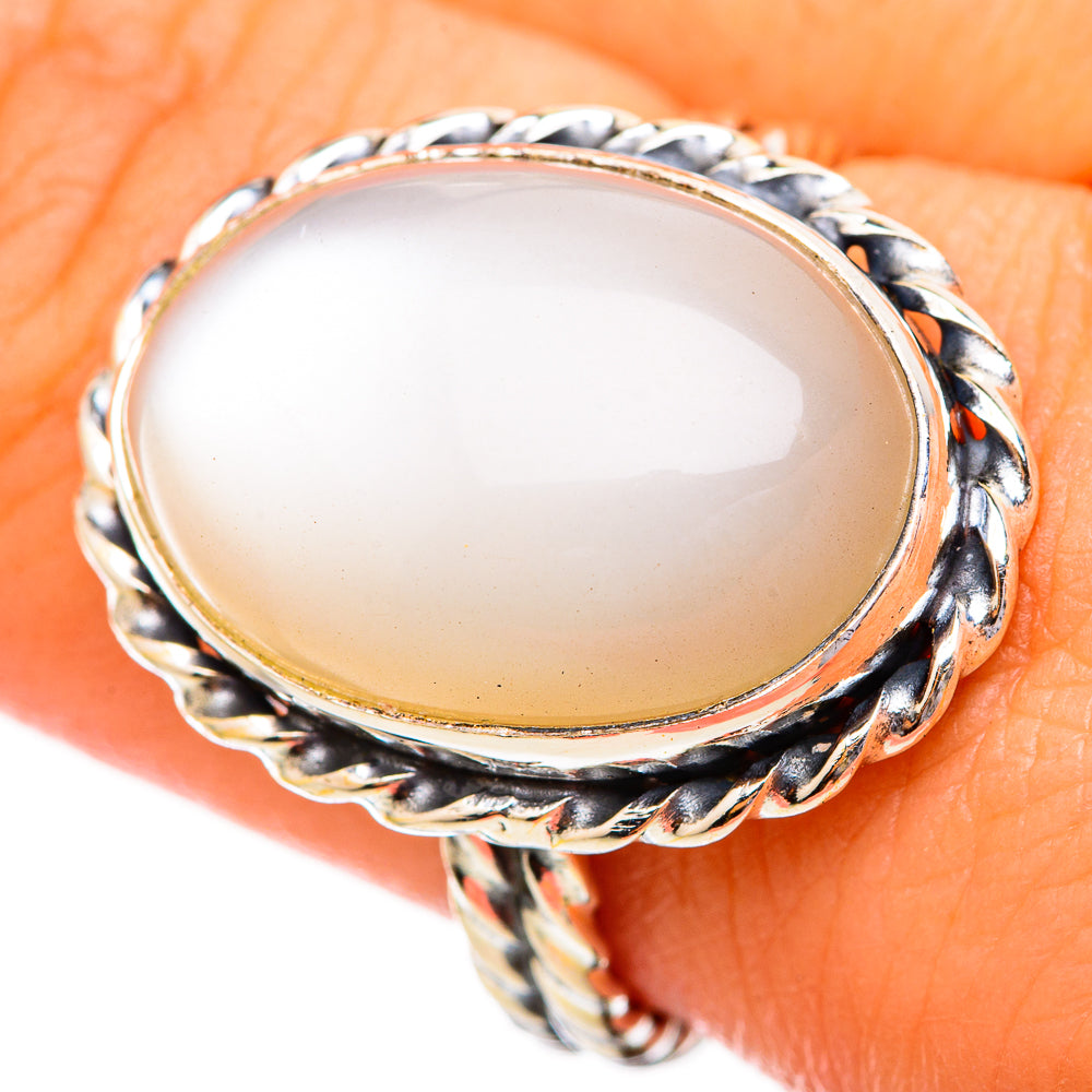 Moonstone Rings handcrafted by Anasilvercos - RING115966