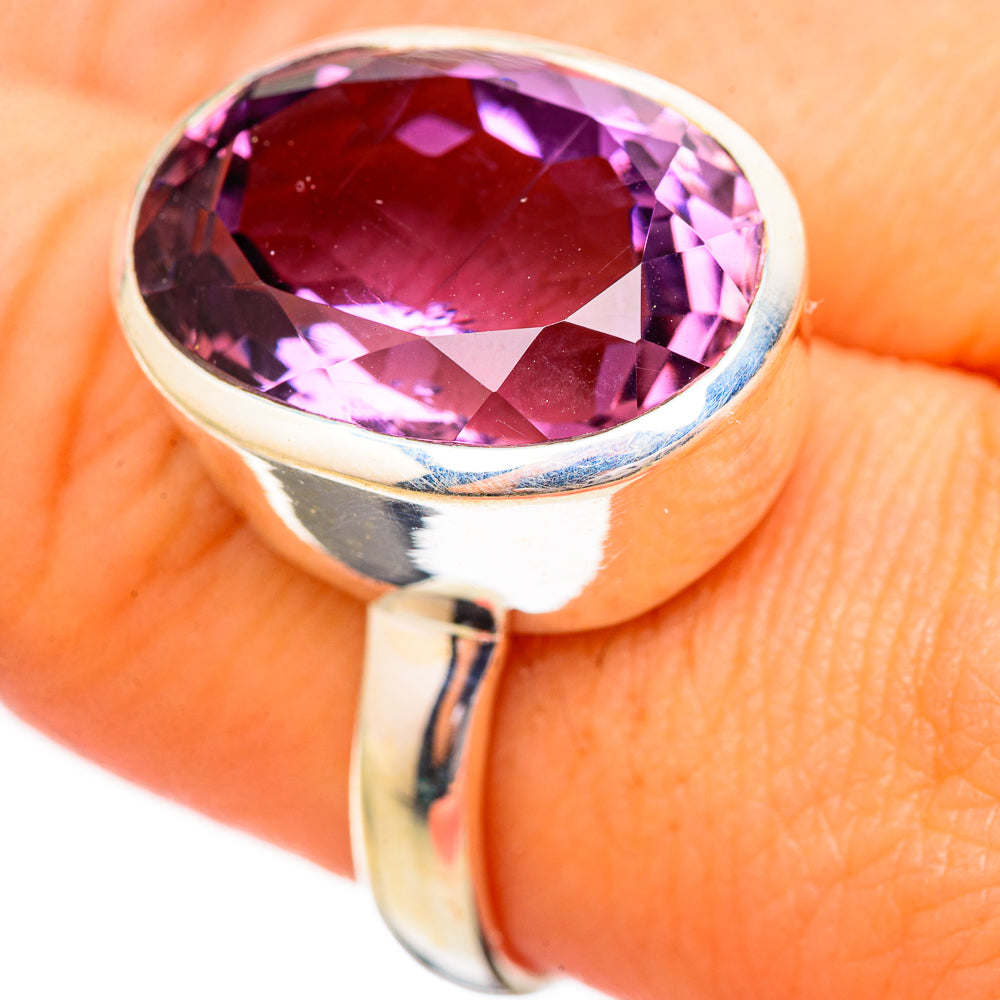 Amethyst Rings handcrafted by Anasilvercos - RING115983