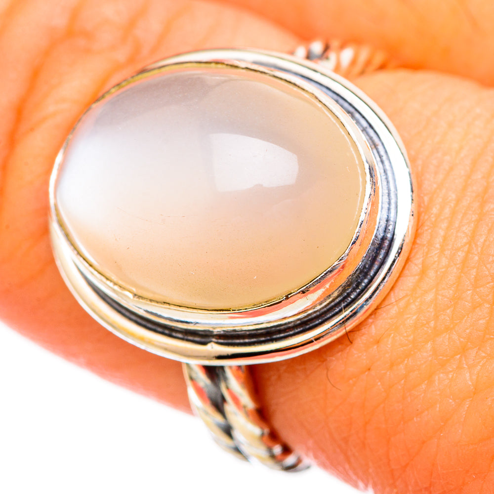 Moonstone Rings handcrafted by Anasilvercos - RING115987