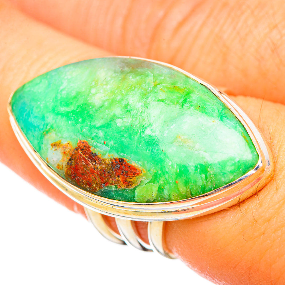 Peruvian Opal Rings handcrafted by Anasilvercos - RING116006