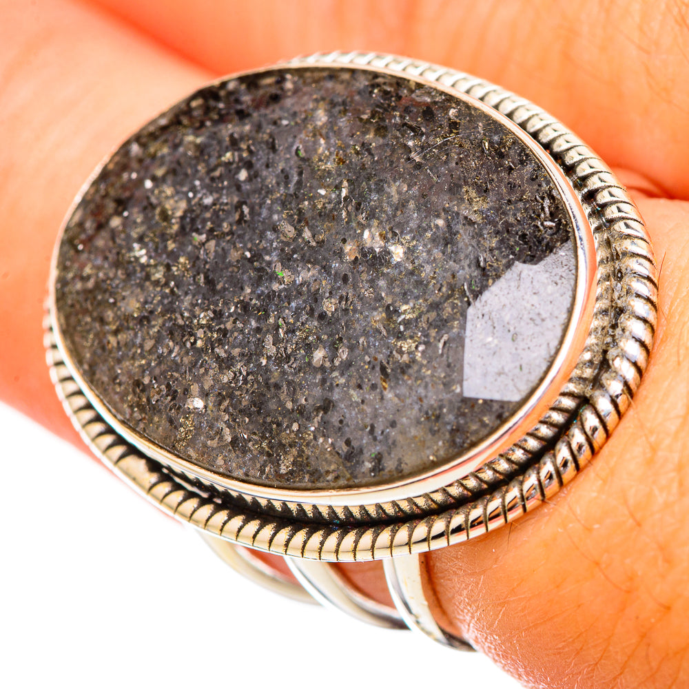 Lepidocrocite Quartz Rings handcrafted by Anasilvercos - RING116021