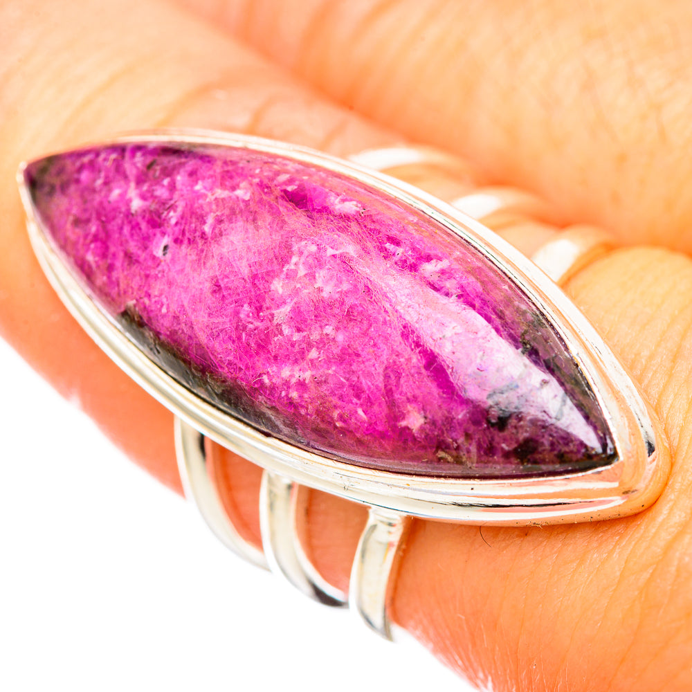 Russian Eudialyte Rings handcrafted by Anasilvercos - RING116062