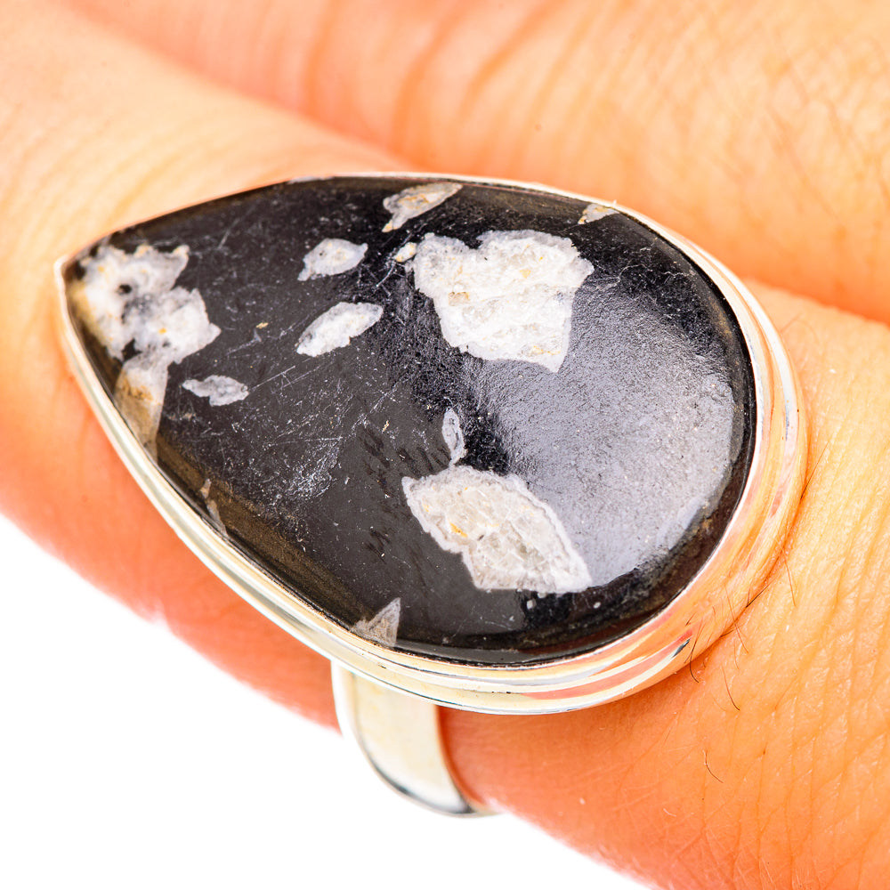 Chrysanthemum Stone Rings handcrafted by Anasilvercos - RING116067