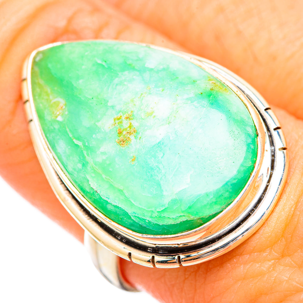 Peruvian Opal Rings handcrafted by Anasilvercos - RING116091