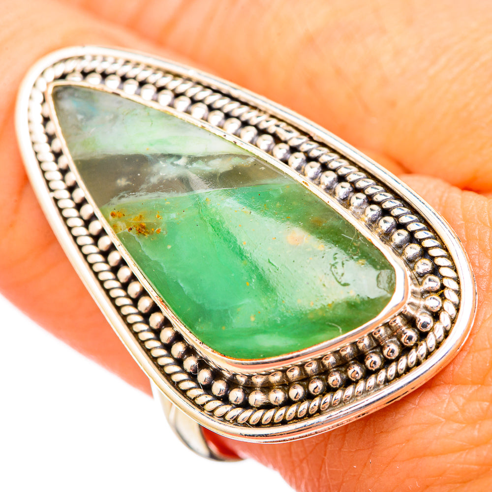 Peruvian Opal Rings handcrafted by Anasilvercos - RING116122