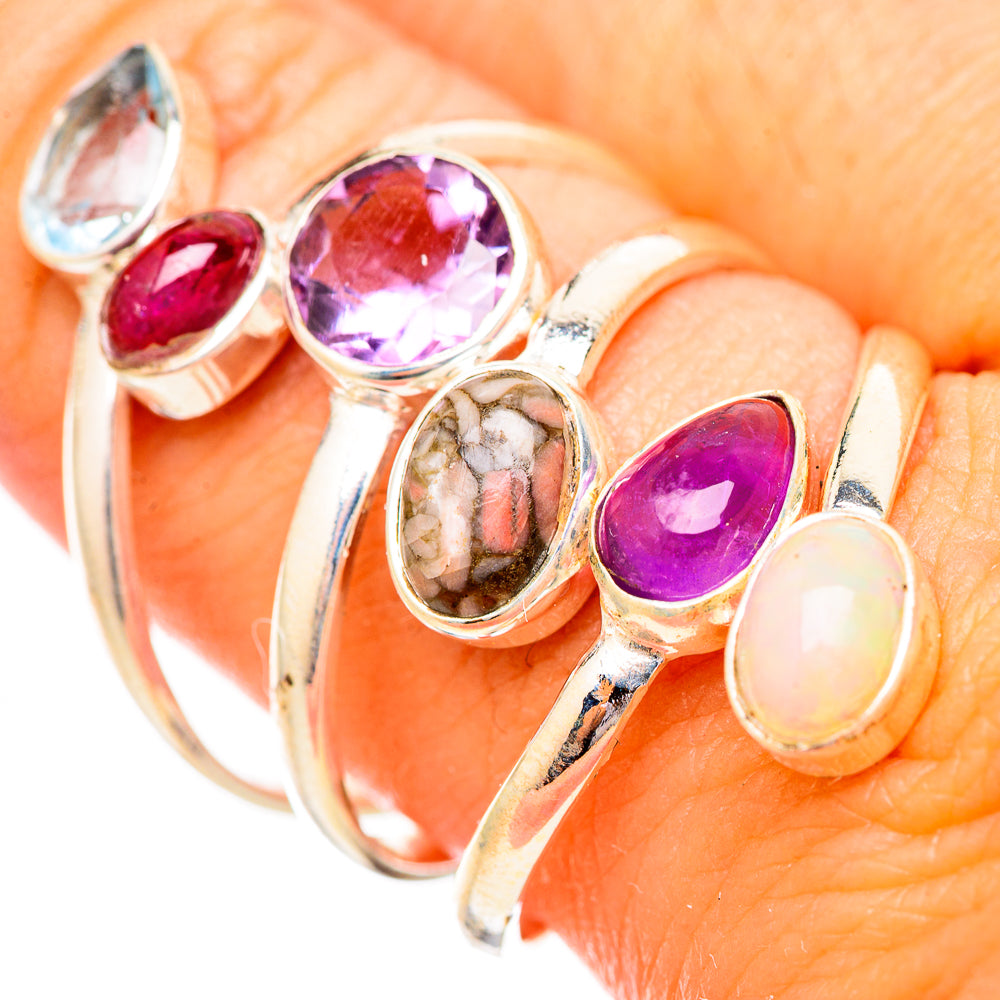 Labradorite Rings handcrafted by Anasilvercos - RING116132