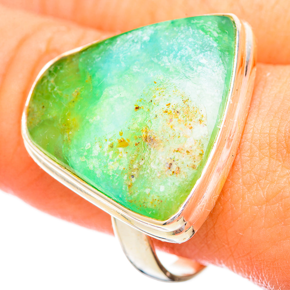 Peruvian Opal Rings handcrafted by Anasilvercos - RING116148