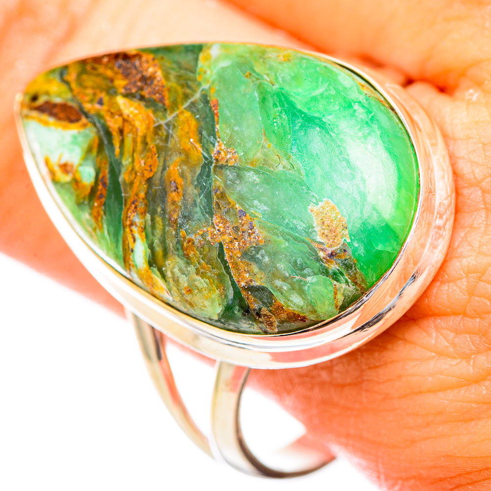 Peruvian Opal Rings handcrafted by Anasilvercos - RING116149
