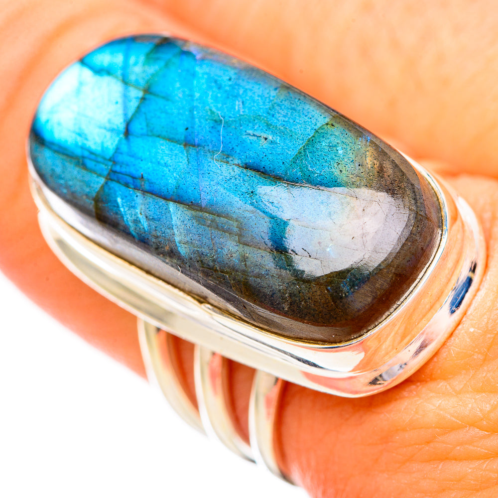 Labradorite Rings handcrafted by Anasilvercos - RING116164