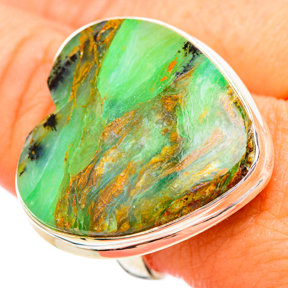 Peruvian Opal Rings handcrafted by Anasilvercos - RING116173