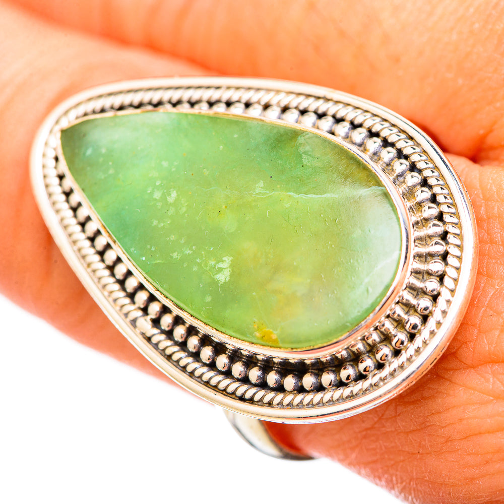 Peruvian Opal Rings handcrafted by Anasilvercos - RING116197