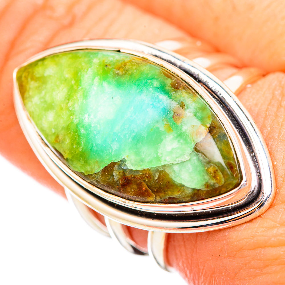 Peruvian Opal Rings handcrafted by Anasilvercos - RING116198