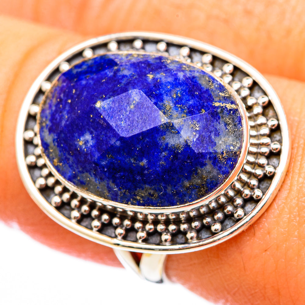 Lapis Lazuli Rings handcrafted by Anasilvercos - RING116204