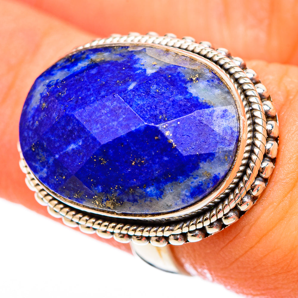 Lapis Lazuli Rings handcrafted by Anasilvercos - RING116206