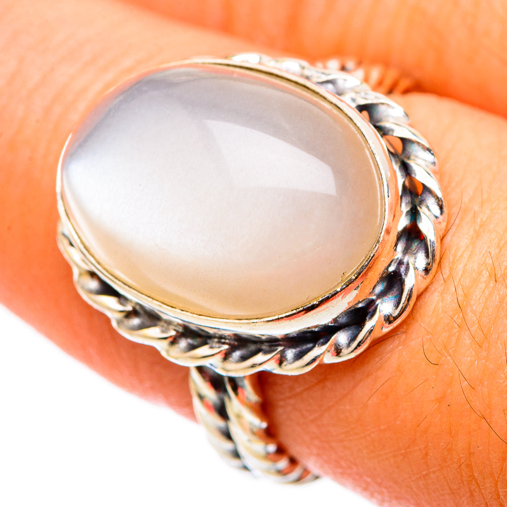 Moonstone Rings handcrafted by Anasilvercos - RING116224