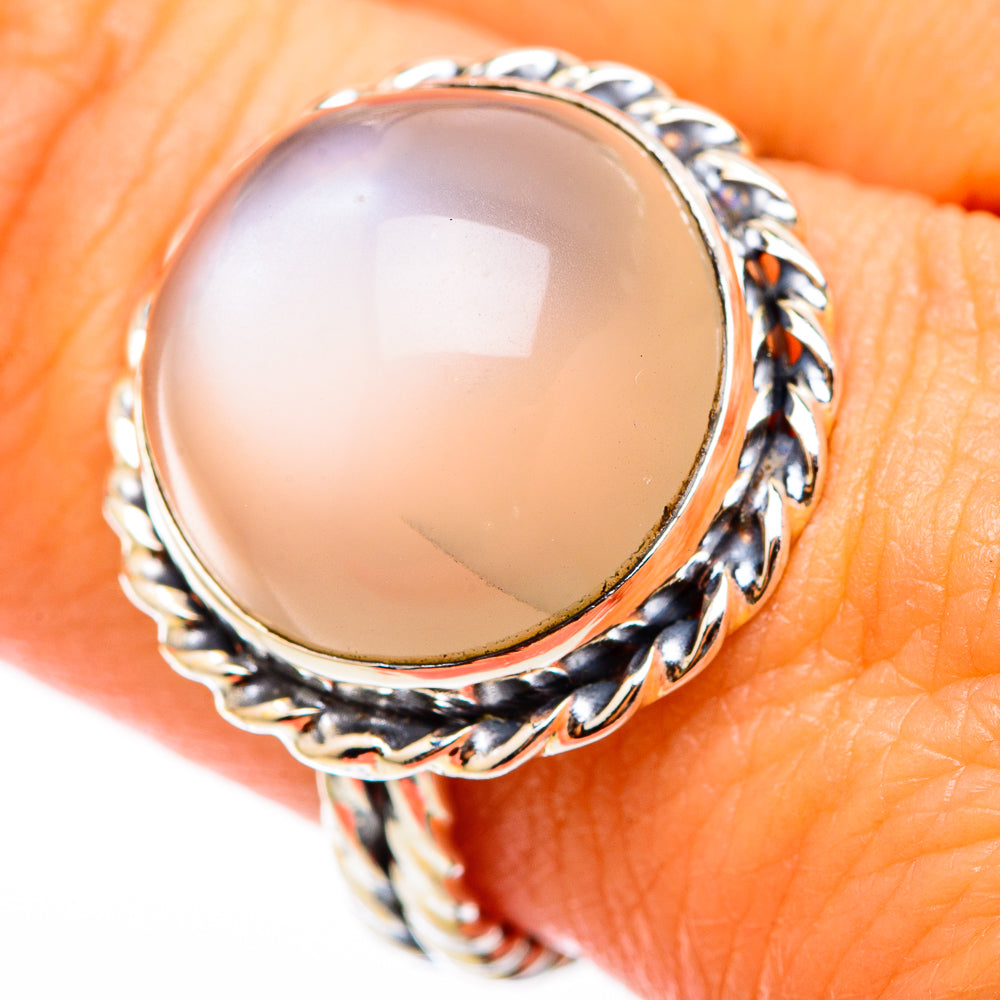 Moonstone Rings handcrafted by Anasilvercos - RING116275