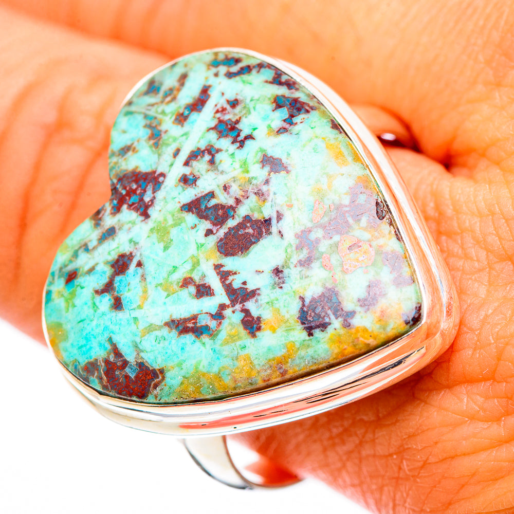 Shattuckite Rings handcrafted by Anasilvercos - RING116315