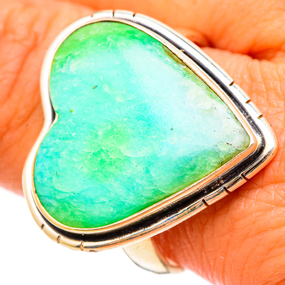 Peruvian Opal Rings handcrafted by Anasilvercos - RING116498
