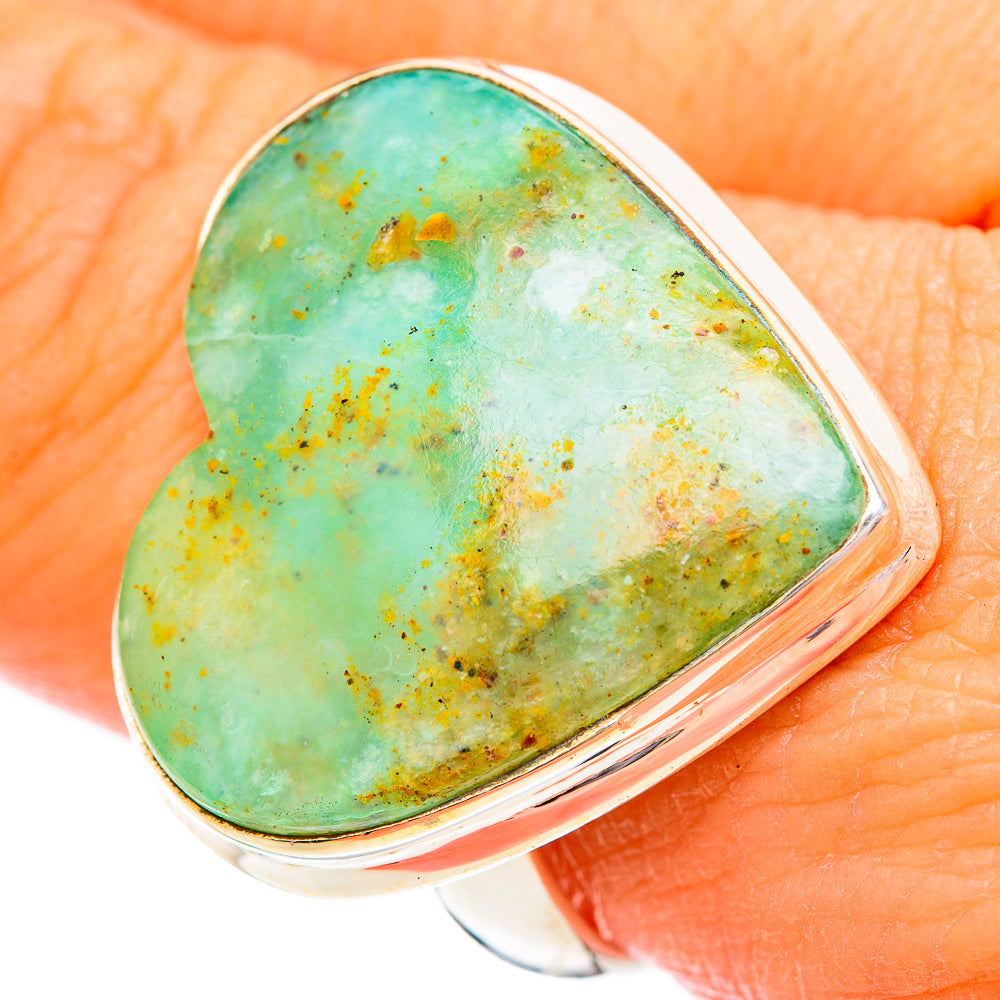 Peruvian Opal Rings handcrafted by Anasilvercos - RING116646