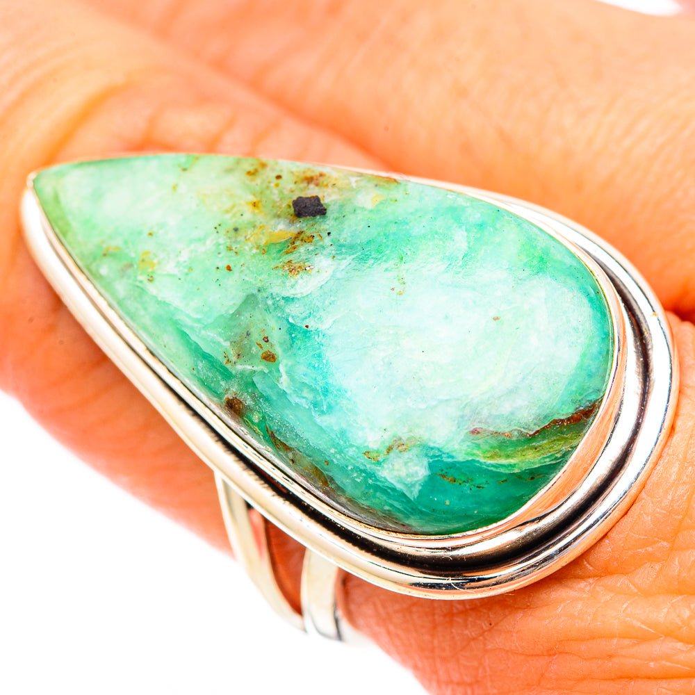 Peruvian Opal Rings handcrafted by Anasilvercos - RING116650