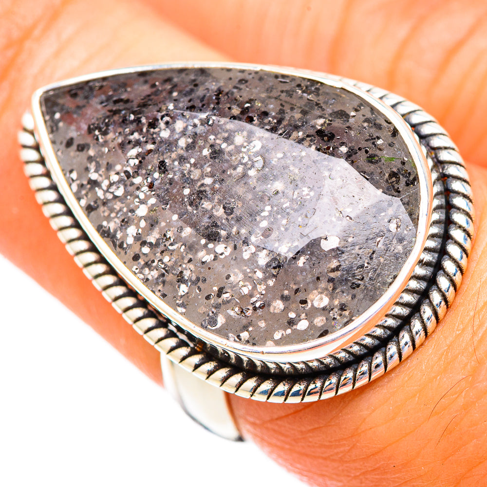 Lepidocrocite Quartz Rings handcrafted by Anasilvercos - RING116665