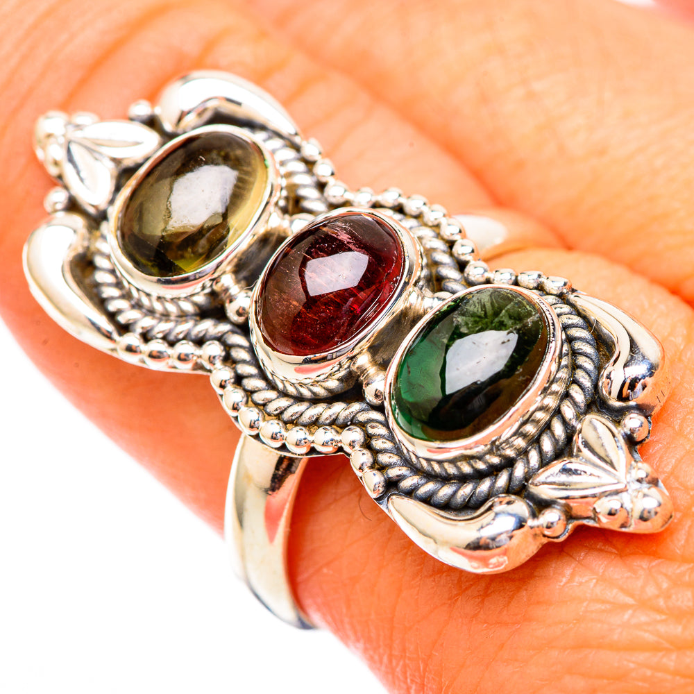 Tourmaline Rings handcrafted by Anasilvercos - RING116706