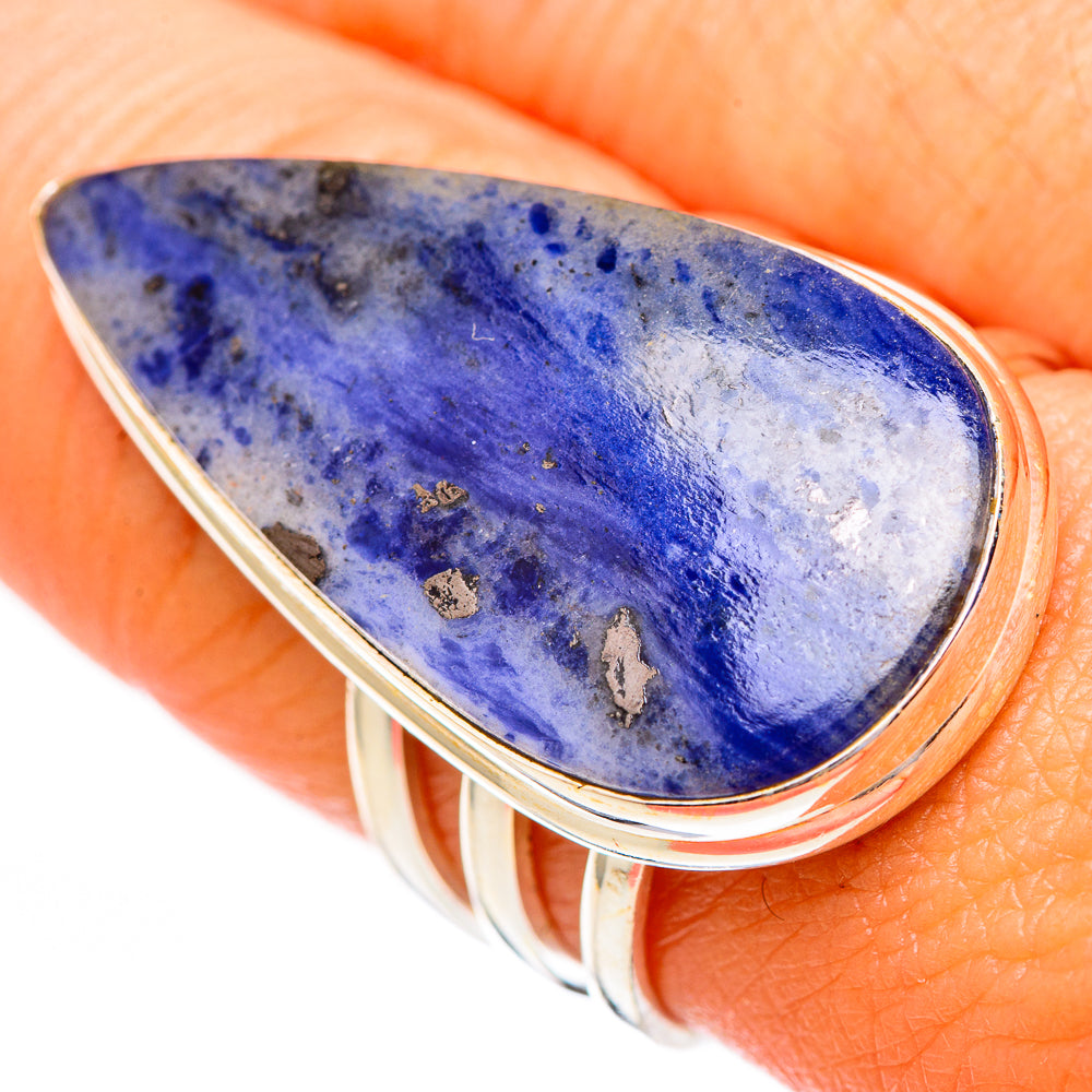 Sodalite Rings handcrafted by Anasilvercos - RING116711