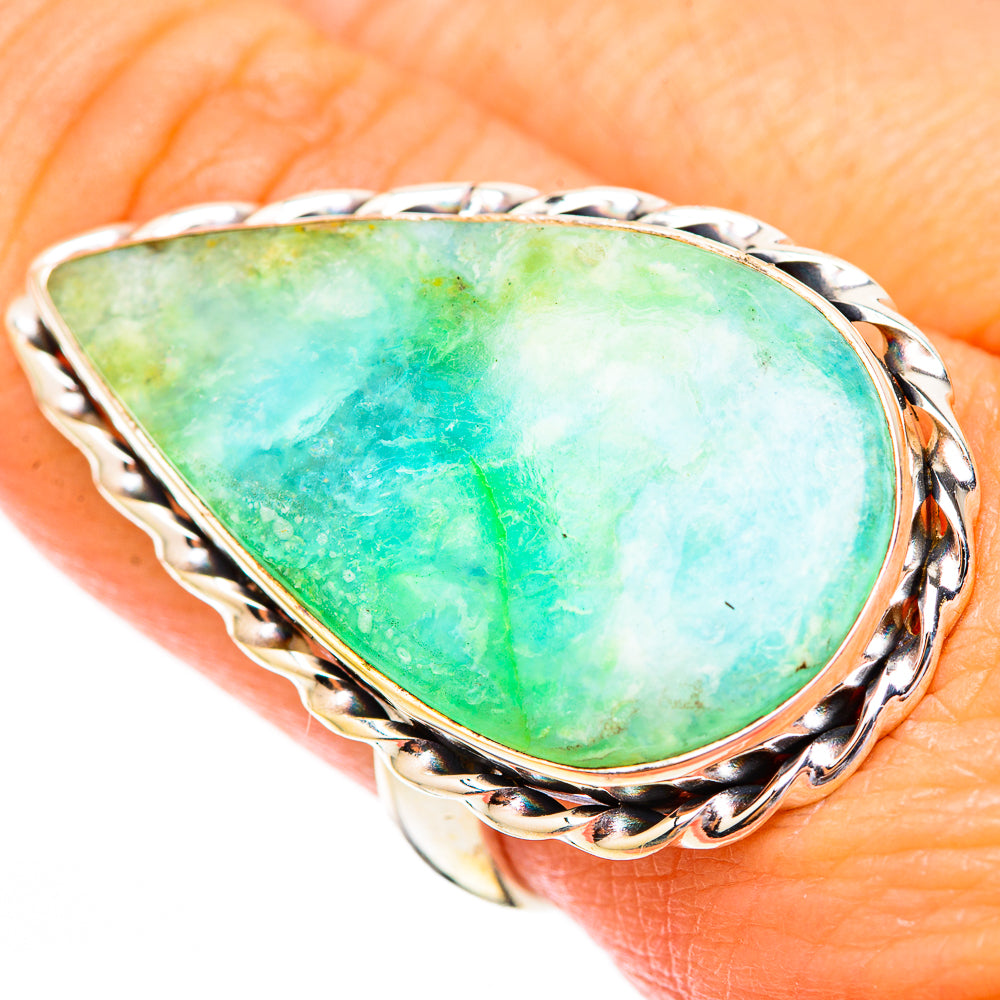 Peruvian Opal Rings handcrafted by Anasilvercos - RING116720