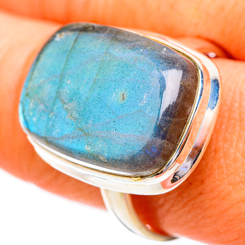 Labradorite Rings handcrafted by Anasilvercos - RING116740