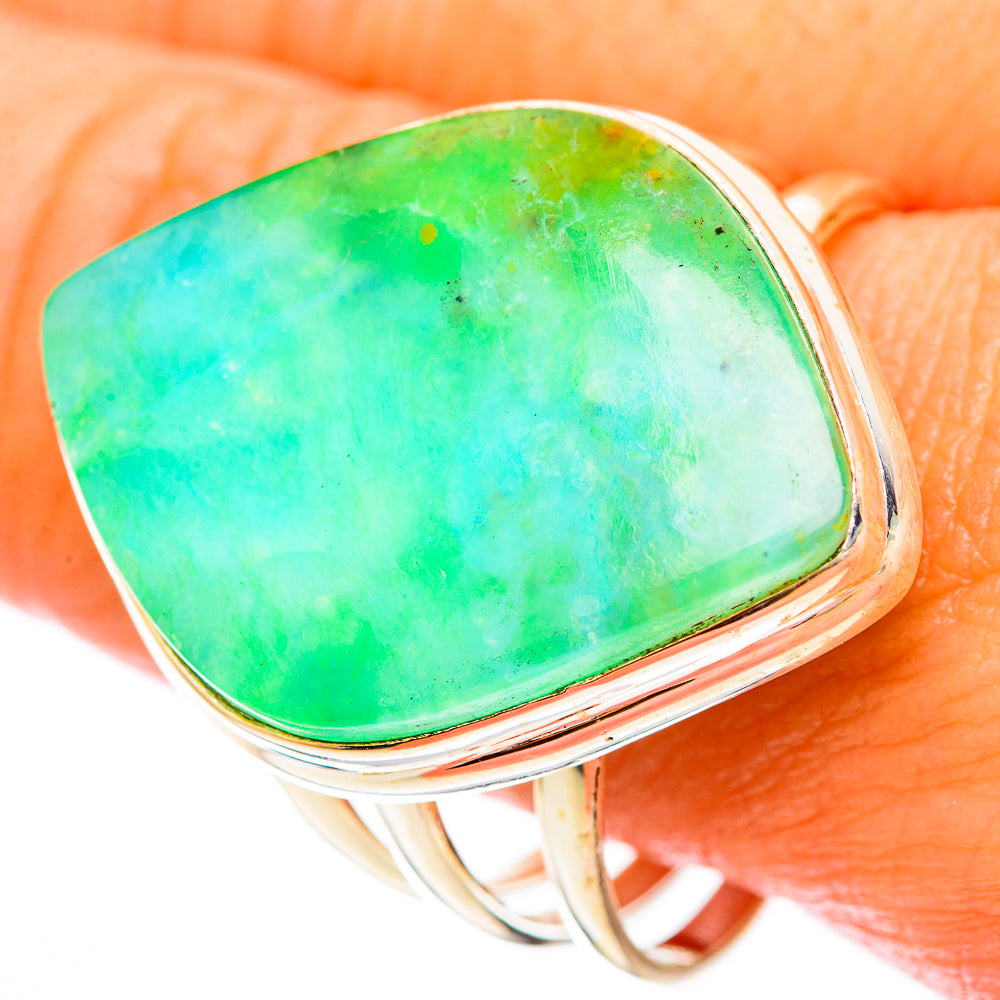 Peruvian Opal Rings handcrafted by Anasilvercos - RING116747