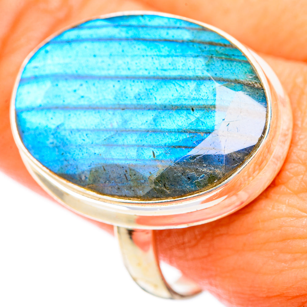 Labradorite Rings handcrafted by Anasilvercos - RING116771