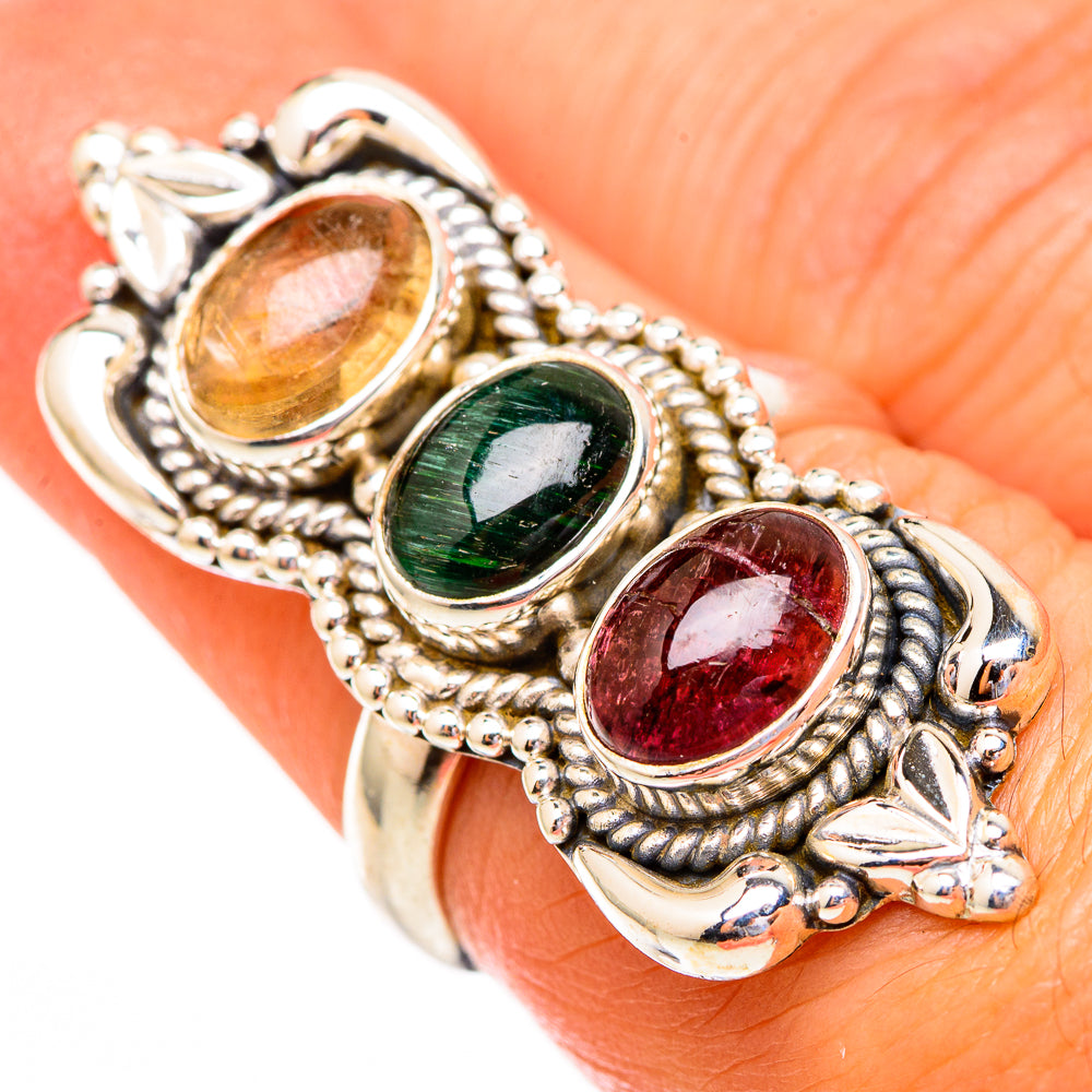 Tourmaline Rings handcrafted by Anasilvercos - RING116791