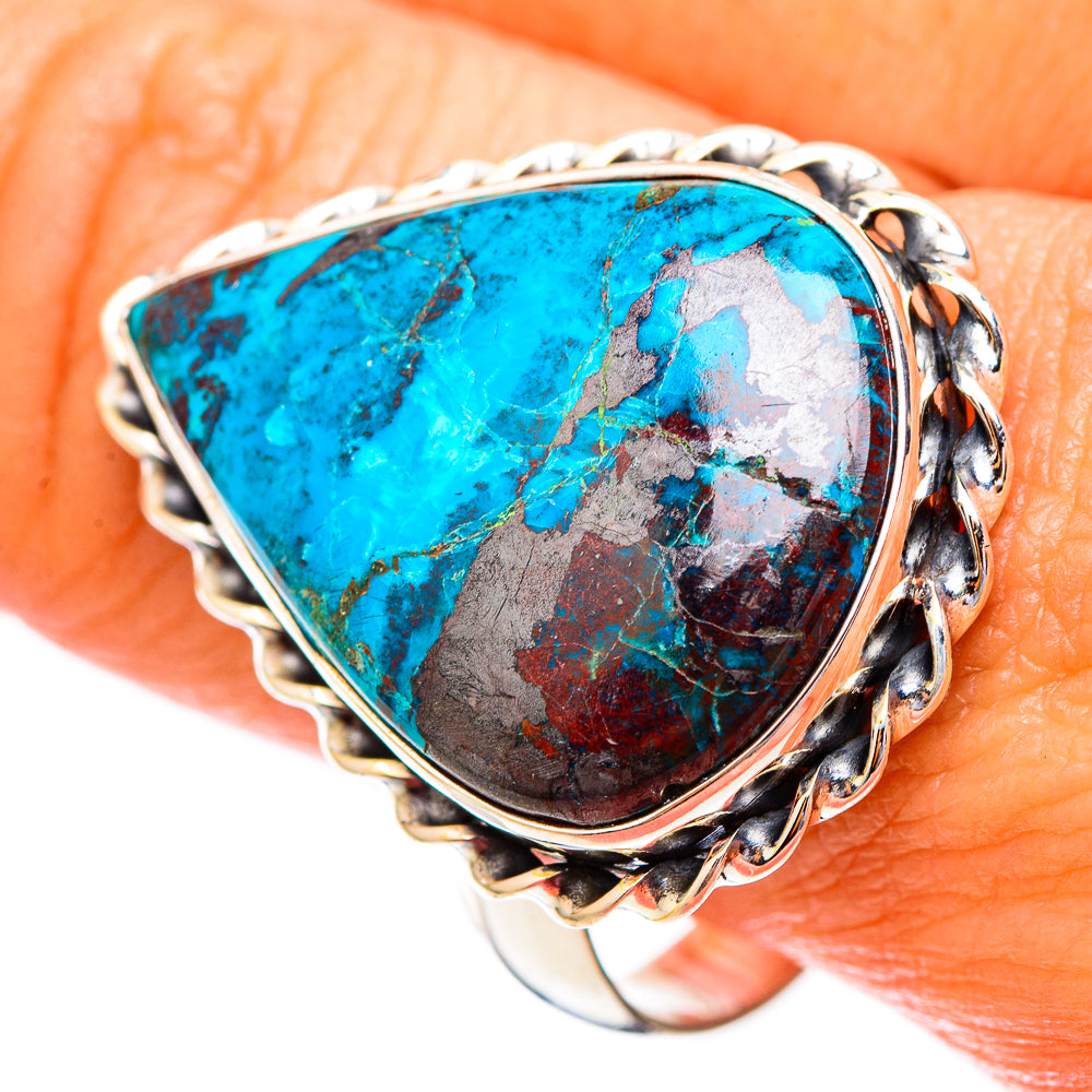 Shattuckite Rings handcrafted by Anasilvercos - RING116795