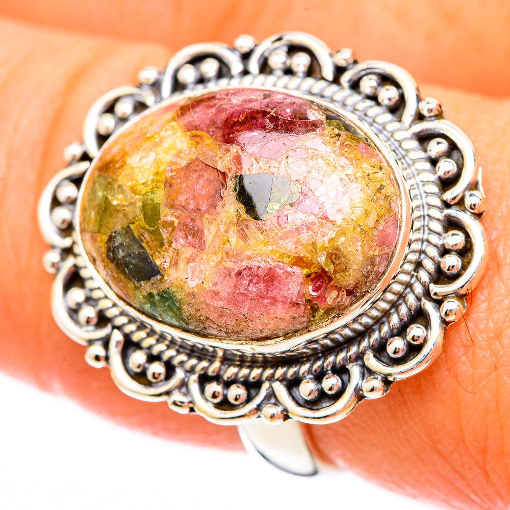 Tourmaline Rings handcrafted by Anasilvercos - RING116817