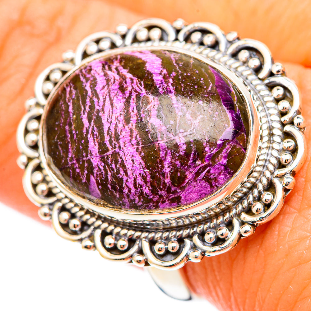 Stichtite Rings handcrafted by Anasilvercos - RING116821