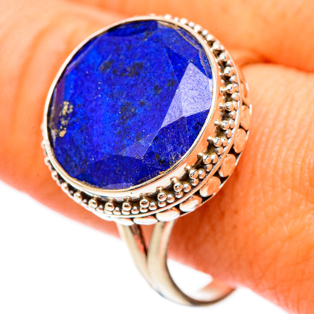Lapis Lazuli Rings handcrafted by Anasilvercos - RING116907