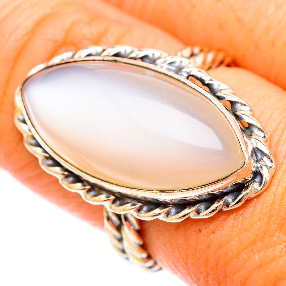 Moonstone Rings handcrafted by Anasilvercos - RING116931