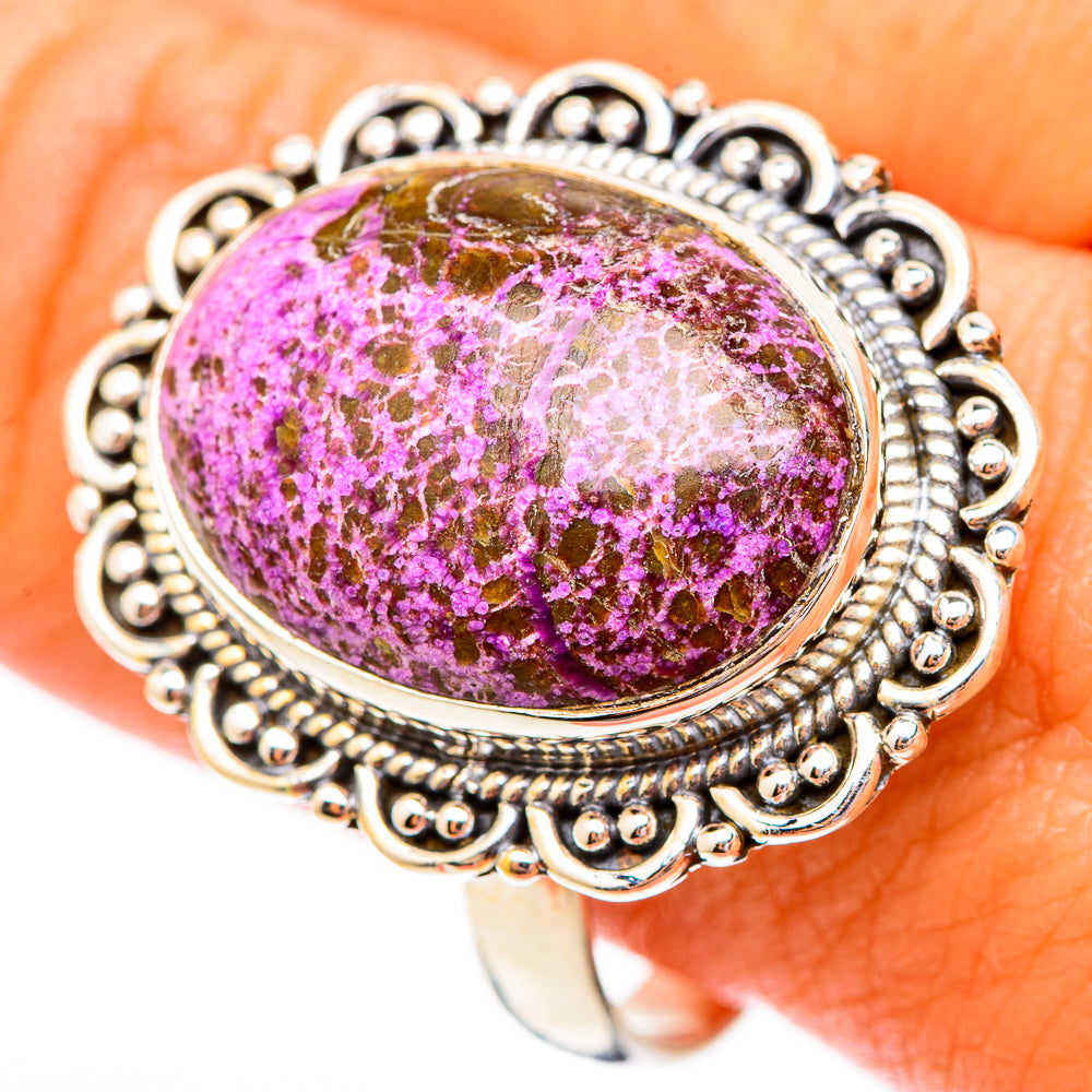 Stichtite Rings handcrafted by Anasilvercos - RING116958