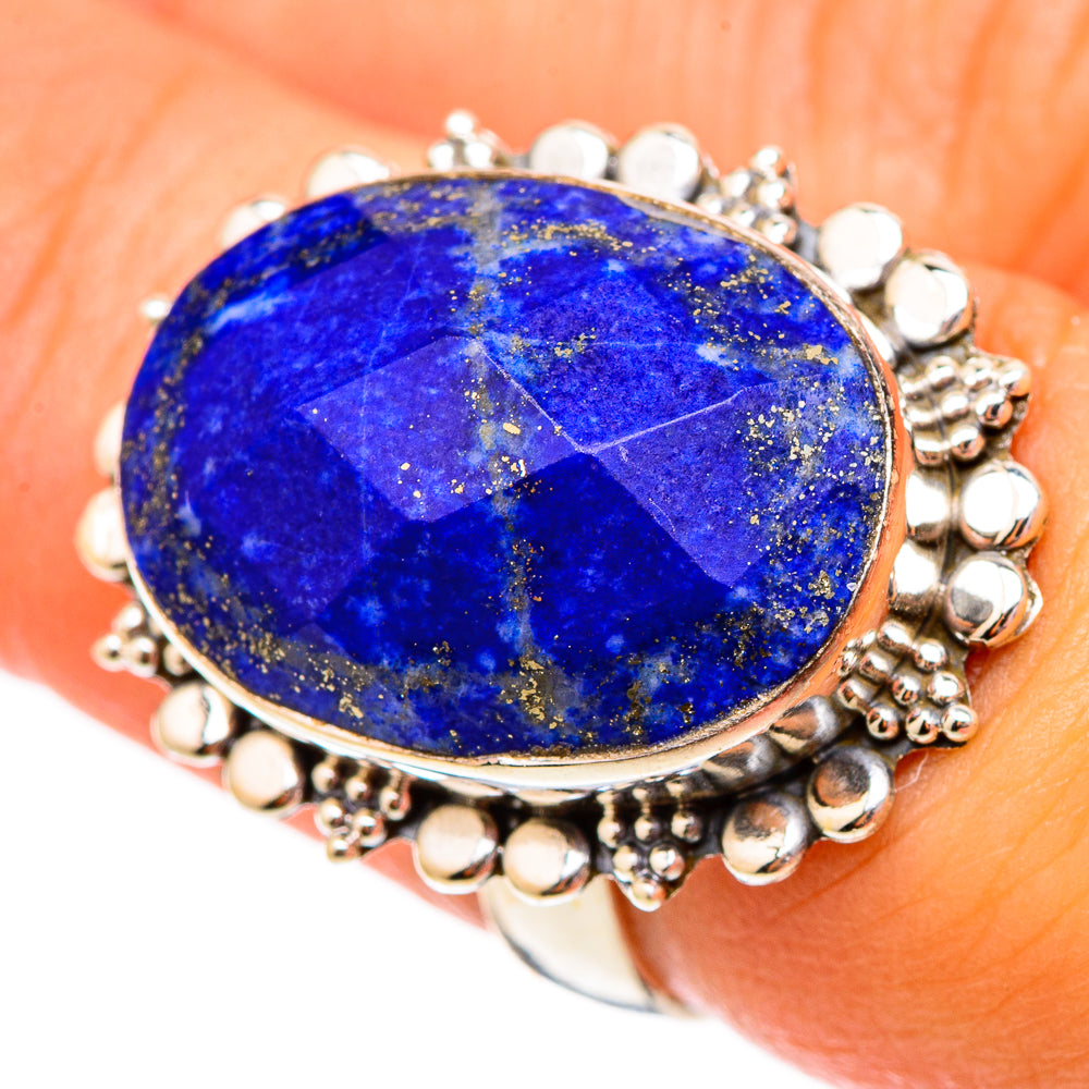 Lapis Lazuli Rings handcrafted by Anasilvercos - RING116977